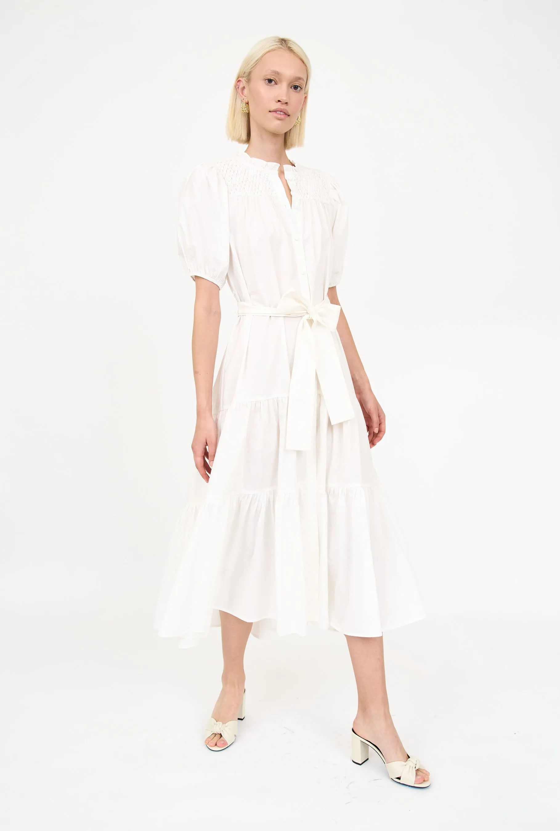 Eleanor Dress - White sold by Christy Lynn product image thumbnail 4