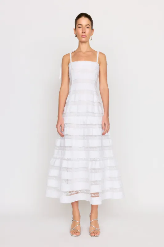 Bryn Dress - White sold by Christy Lynn