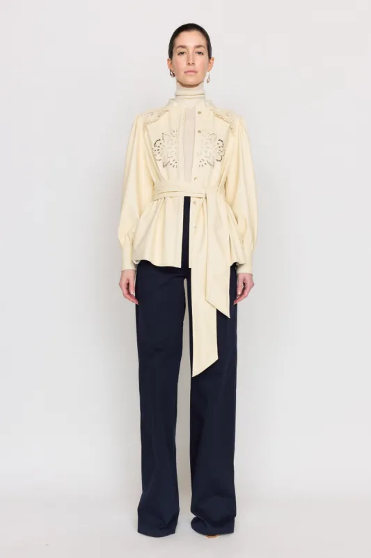 Irina Jacket - Porcelain sold by Christy Lynn