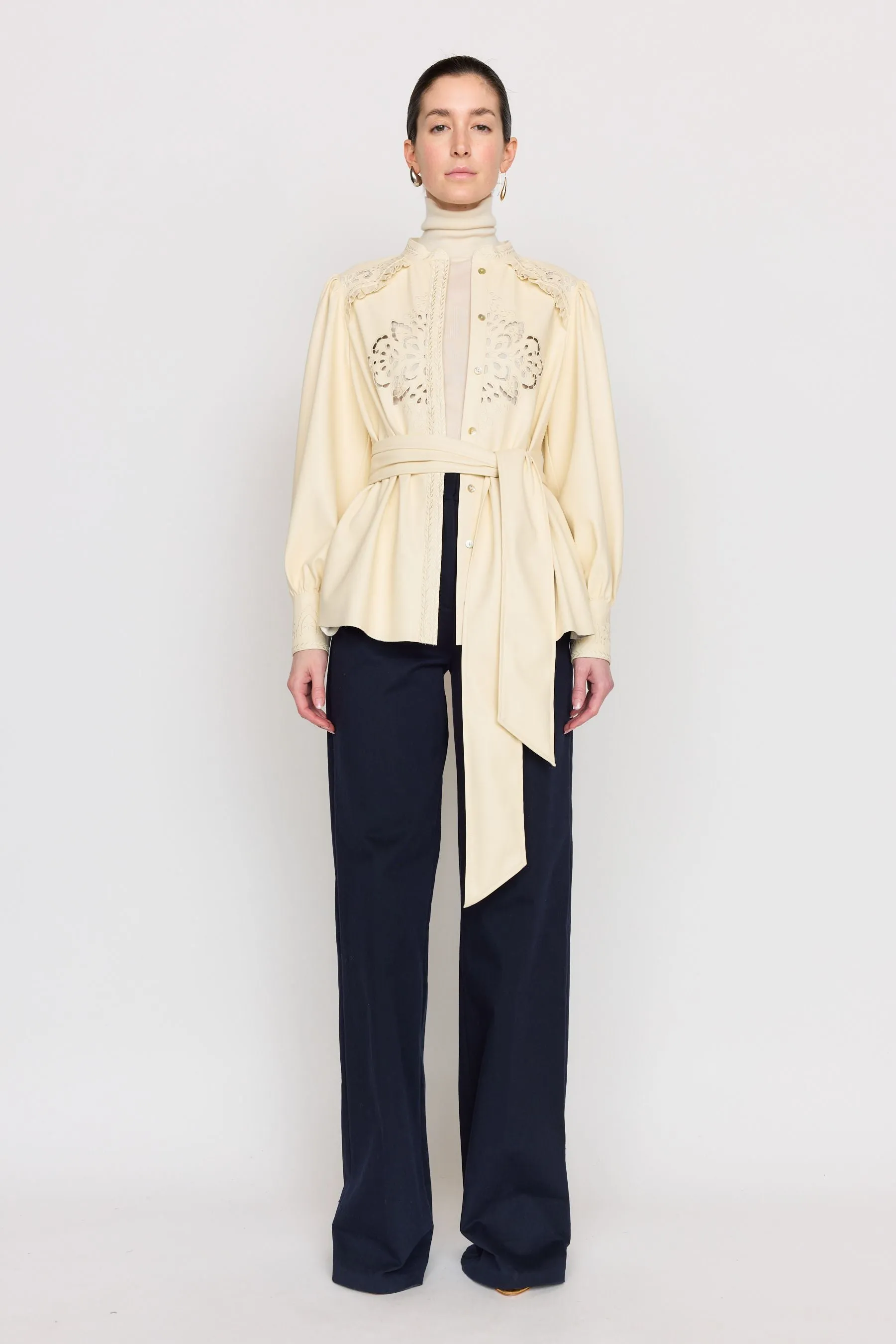 Irina Jacket - Porcelain sold by Christy Lynn