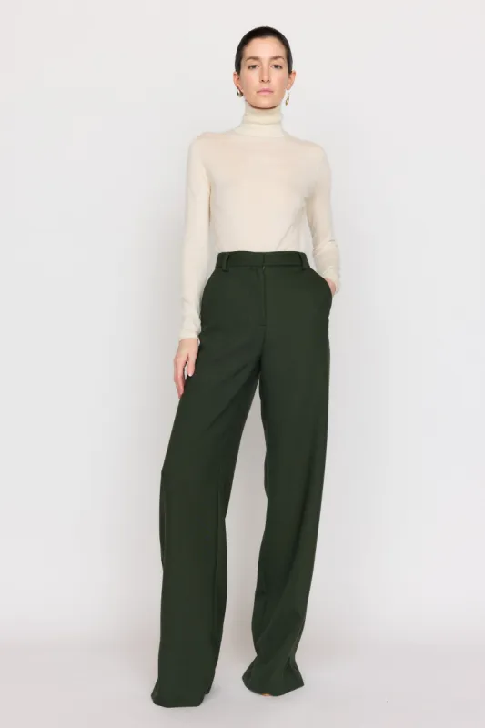 Cora Pant - Dark Green sold by Christy Lynn