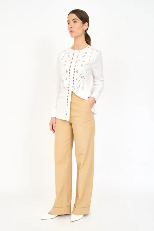 Maryam Top - White sold by Christy Lynn