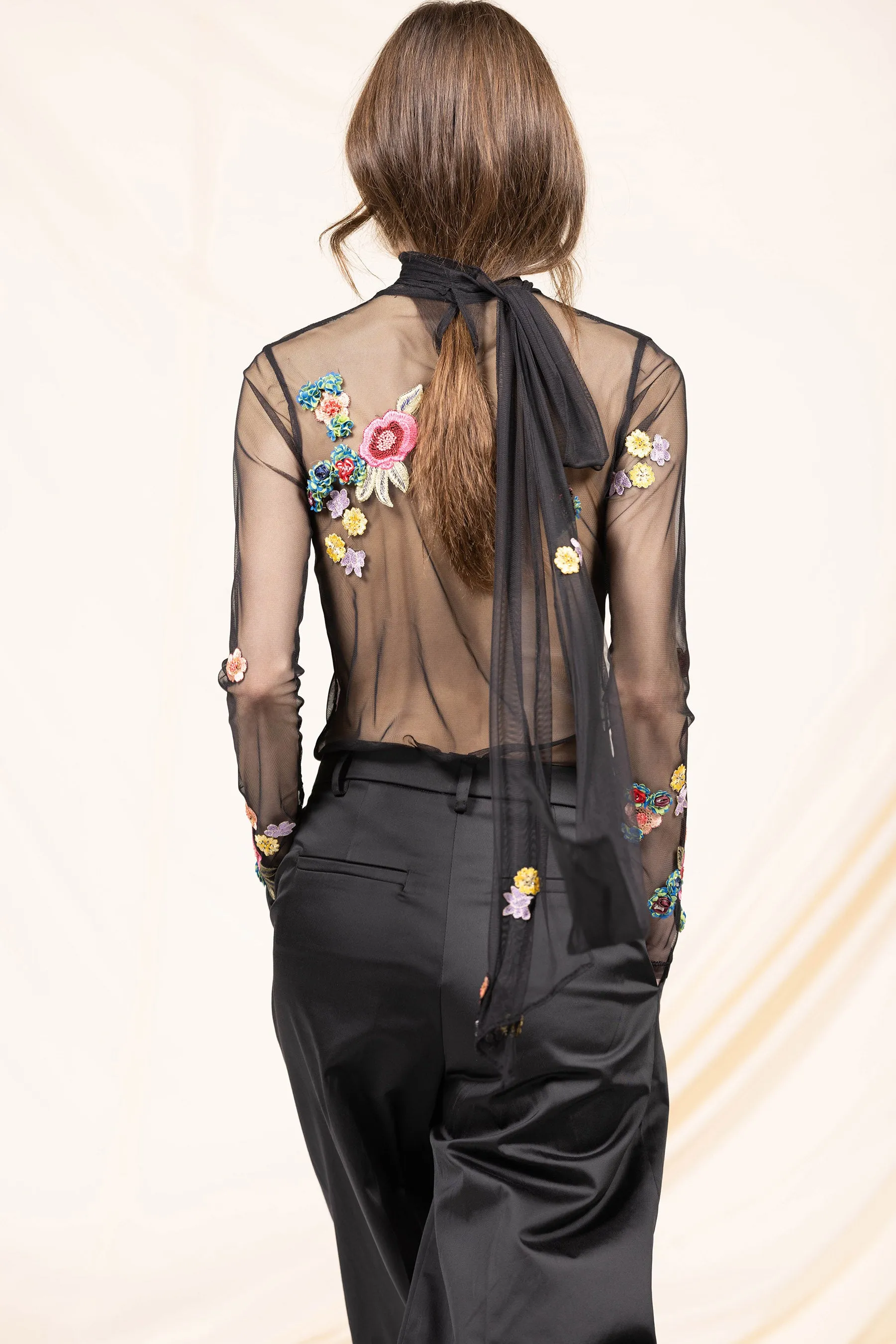 Ginny Top - Black Combo sold by Christy Lynn product image thumbnail 2