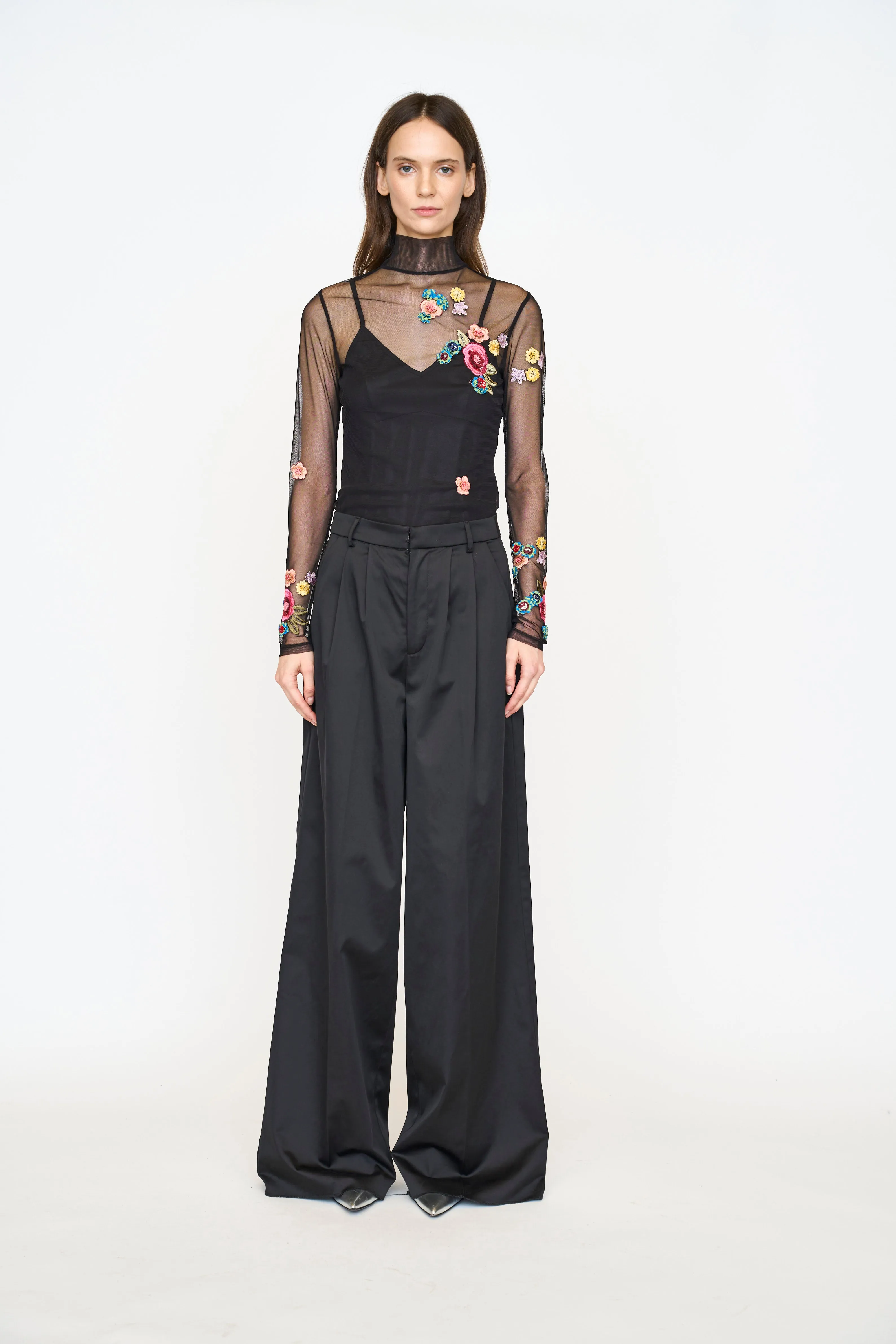 Ginny Top - Black Combo sold by Christy Lynn product image thumbnail 3