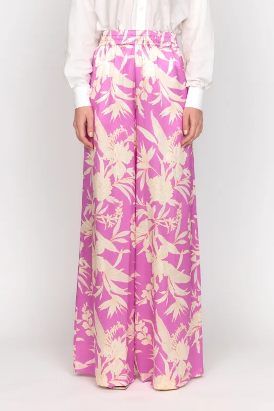 Jade Pant - Purple Rosette sold by Christy Lynn