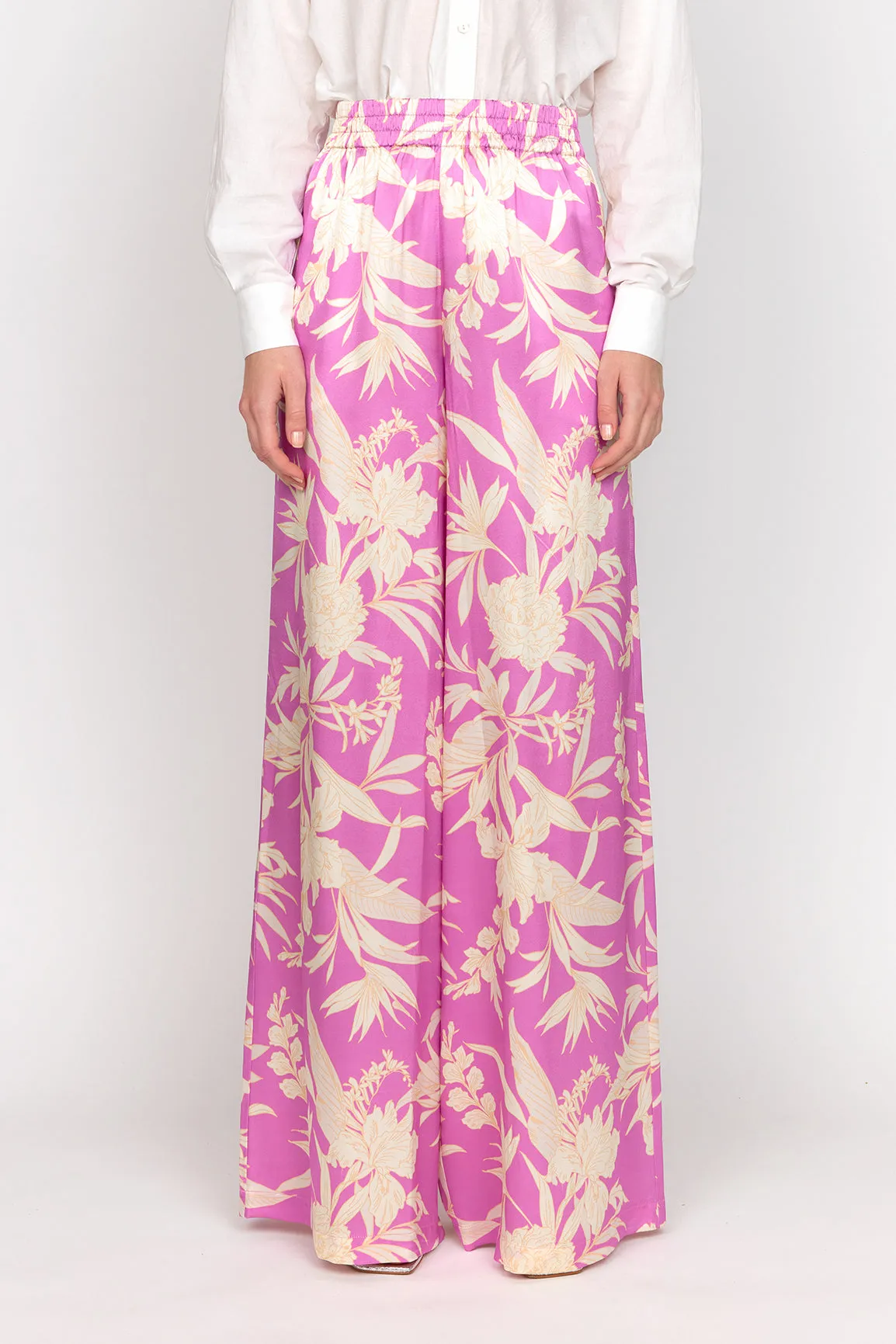 Jade Pant - Purple Rosette sold by Christy Lynn