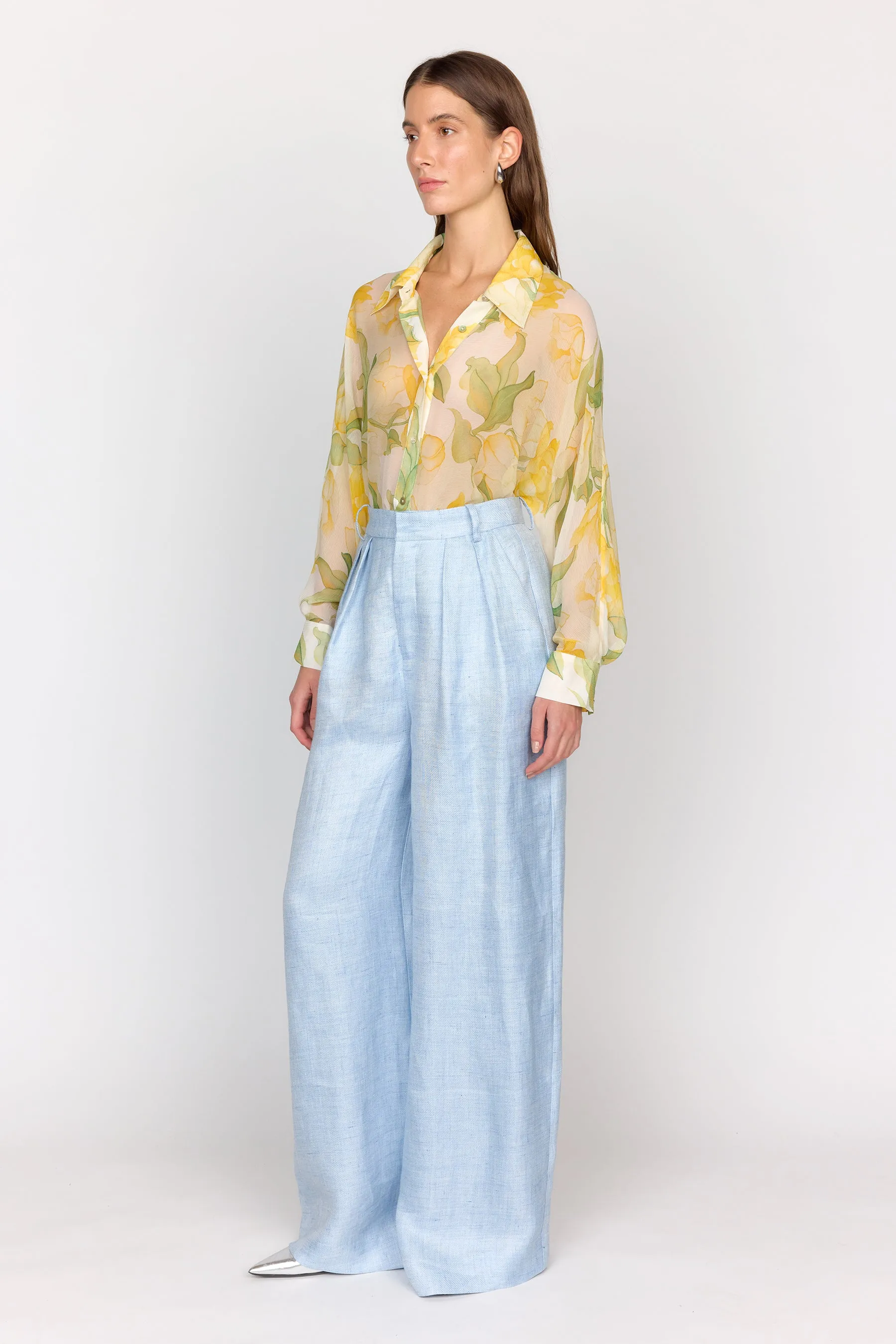 Dylan Pant - Chambray sold by Christy Lynn product image thumbnail 3