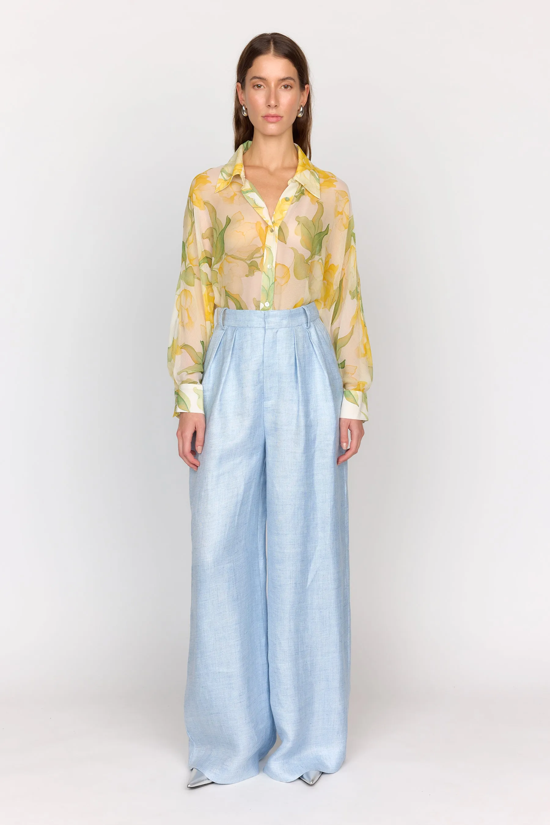 Dylan Pant - Chambray sold by Christy Lynn product image thumbnail 2