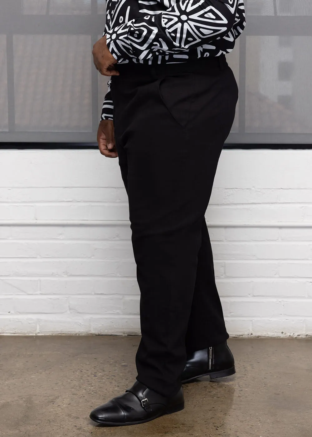 Tumaini Men's Pants (Black) sold by D'iyanu product image thumbnail 4