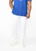 Izibili Men's Embroidered African Linen Blend Tunic (Cobalt) sold by D'iyanu