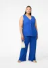 Nahema Women's Linen Blend Wide Leg Pants (Cobalt) sold by D'iyanu