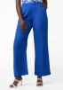 Nahema Women's Linen Blend Wide Leg Pants (Cobalt) sold by D'iyanu
