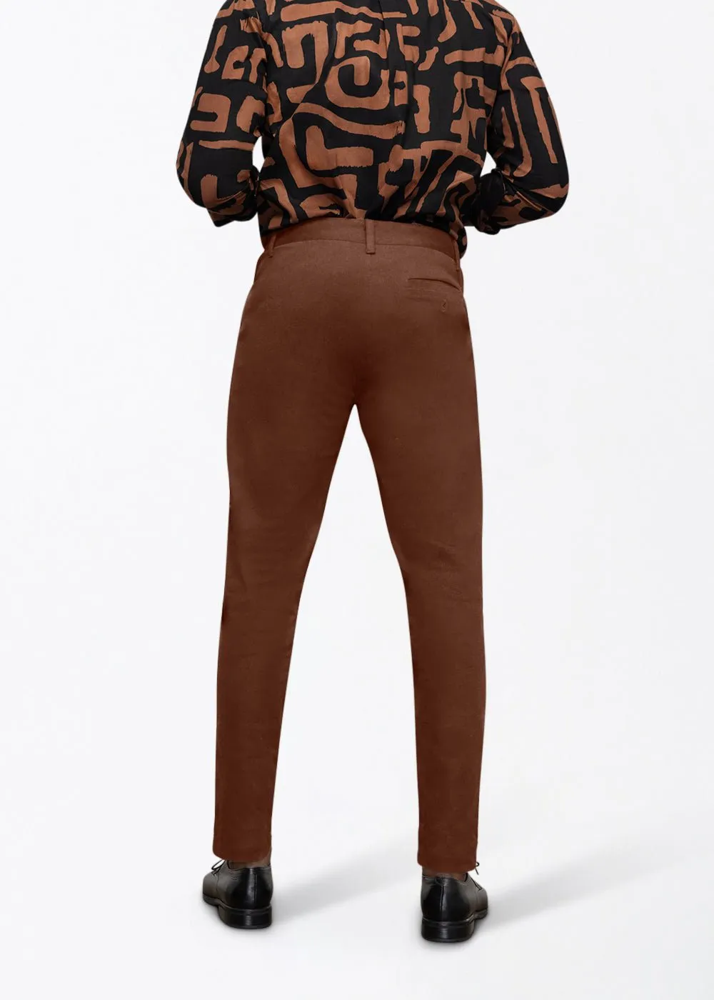 Tumaini Men's Pants (Brown) sold by D'iyanu product image thumbnail 5