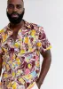 Keyon African Print Button-Up Shirt (Tropical Paisley) - Final Sale sold by D'iyanu