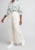 Nahema Women's Wide Leg Linen Blend Pants (Sand) sold by D'iyanu