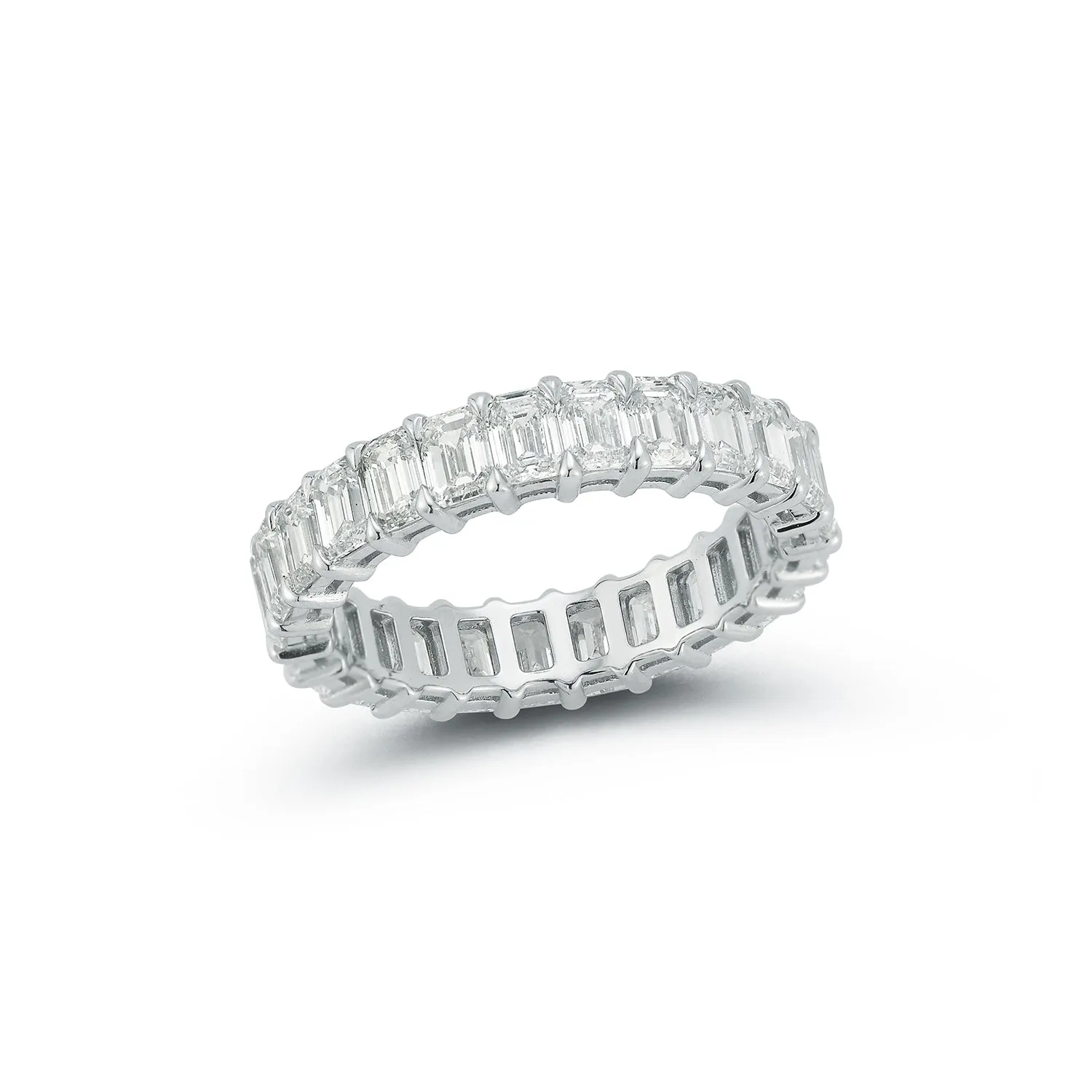 Emerald Cut Diamond Eternity Band sold by EF Collection product image thumbnail 3