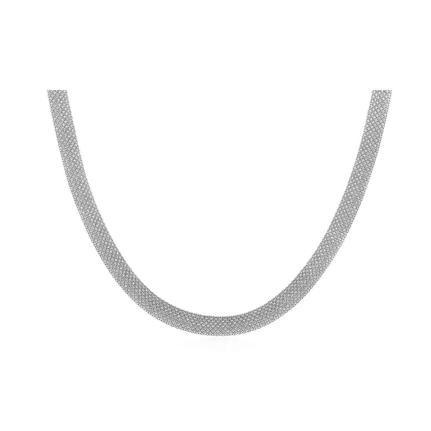 Gold Mesh Necklace sold by EF Collection product image thumbnail 5