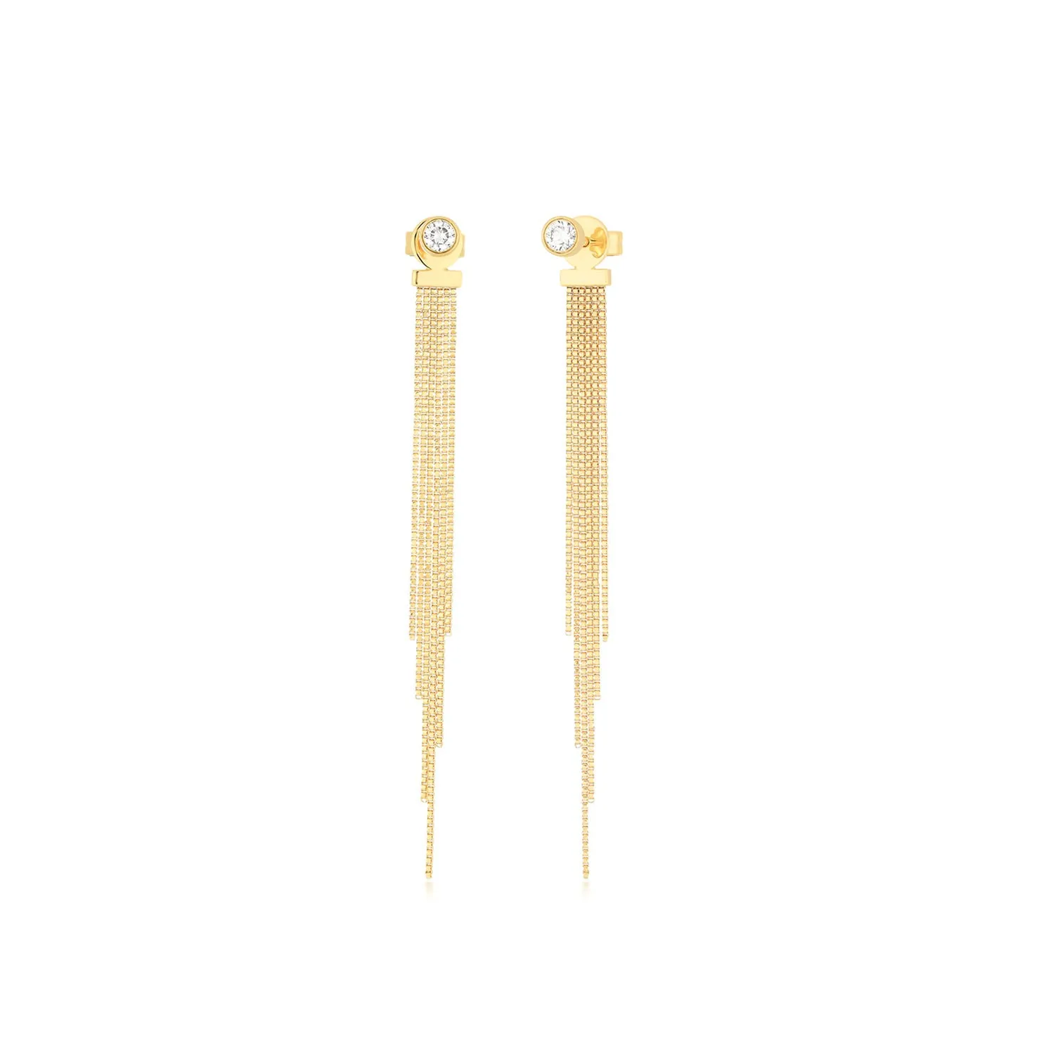 Diamond Bianca Drop Earrings sold by EF Collection