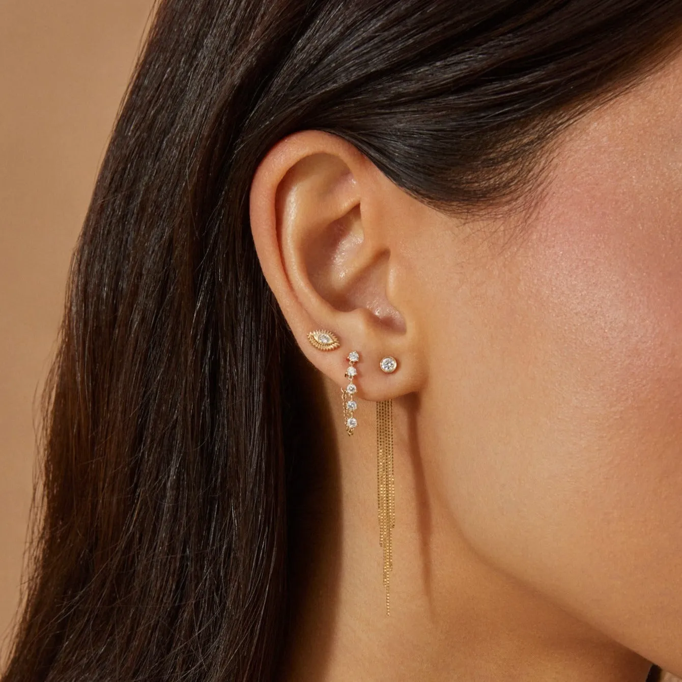 Diamond Bianca Drop Earrings sold by EF Collection product image thumbnail 5