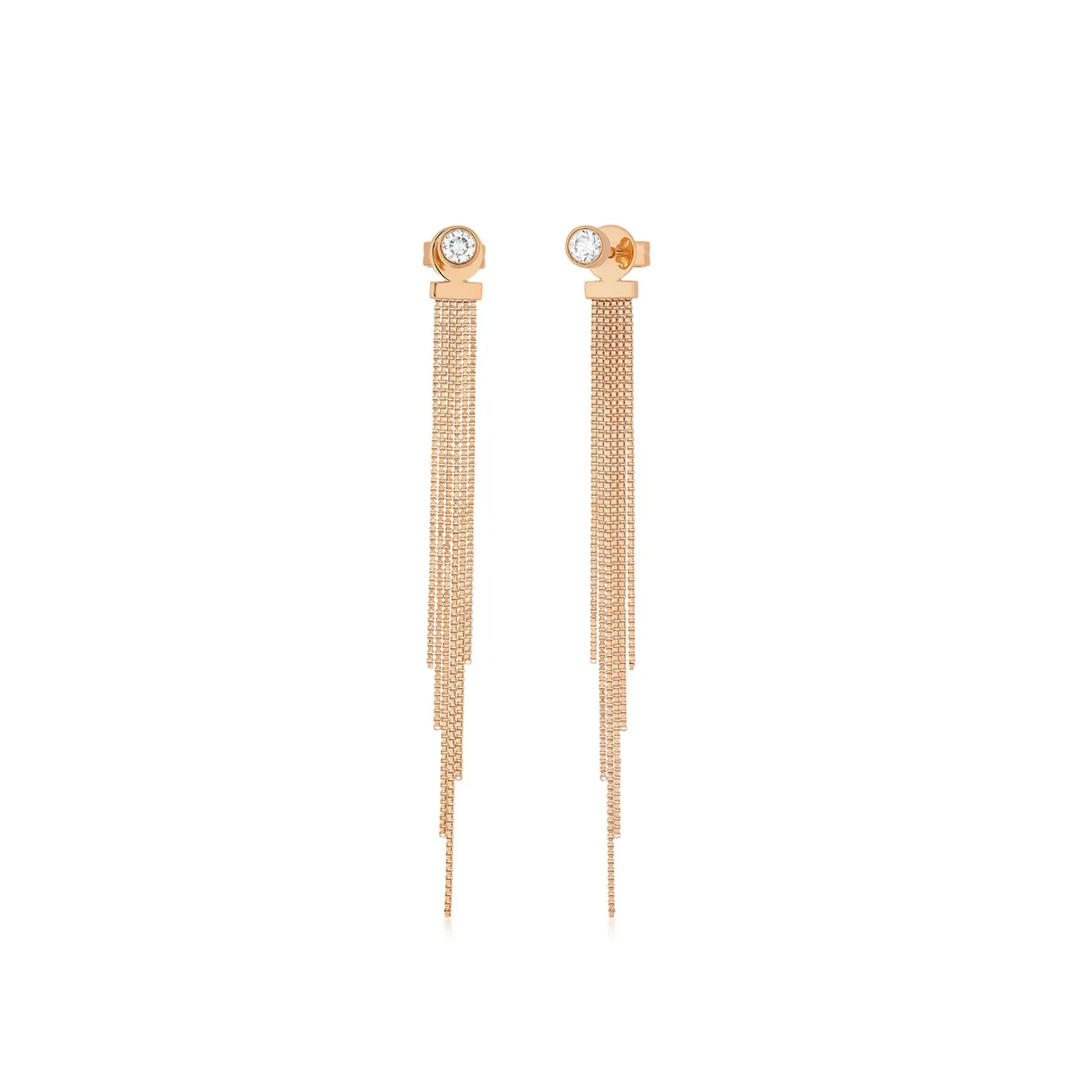 Diamond Bianca Drop Earrings sold by EF Collection product image thumbnail 3