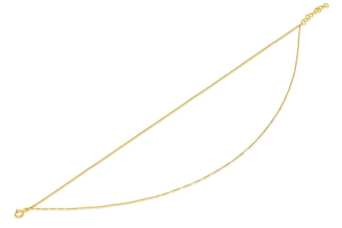 Double Strand Liquid Gold Anklet sold by EF Collection