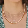Diamond Flutter Necklace sold by EF Collection