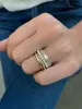 Multi Pearl Stack Ring sold by EF Collection