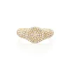 Diamond Signet Ring sold by EF Collection