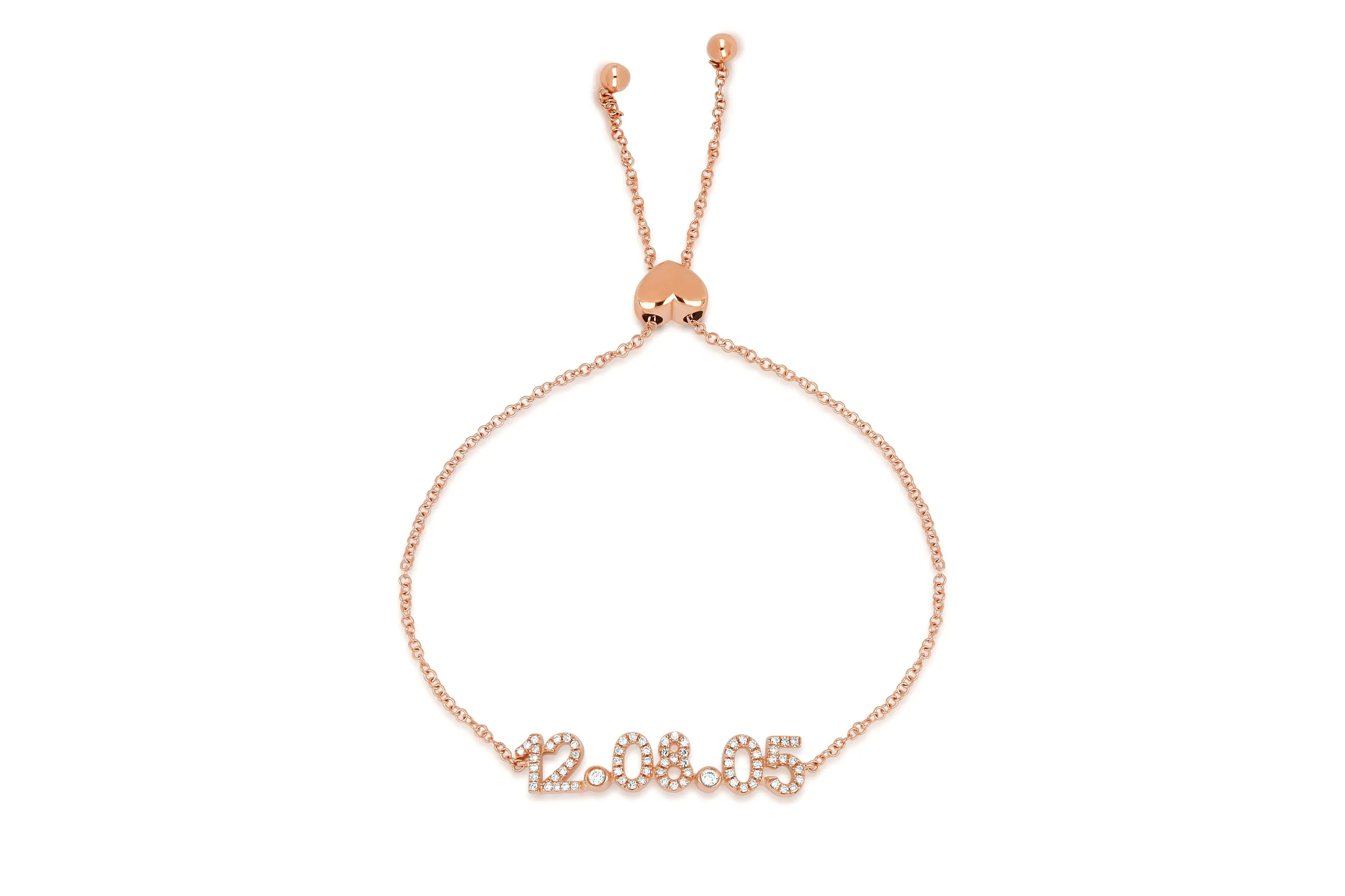 Diamond Date Bolo Bracelet sold by EF Collection product image thumbnail 3