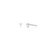 Diamond Mini Pear Stud Earring sold by EF Collection
