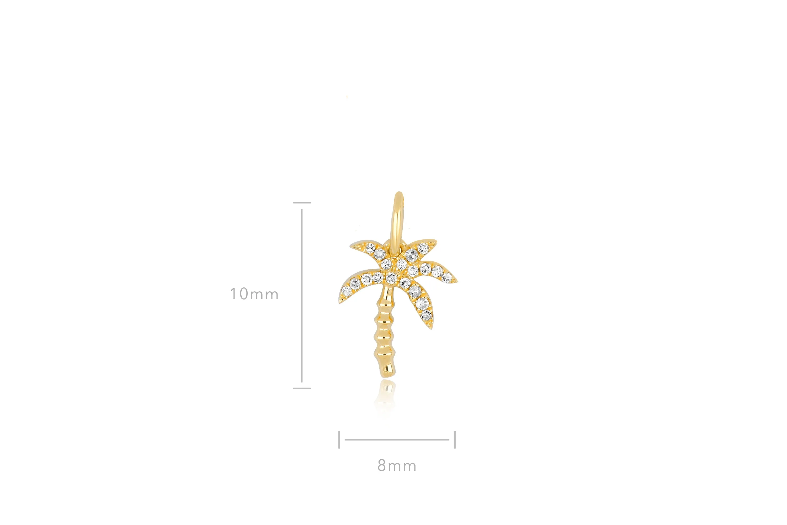 Diamond Palm Tree Charm sold by EF Collection product image thumbnail 4