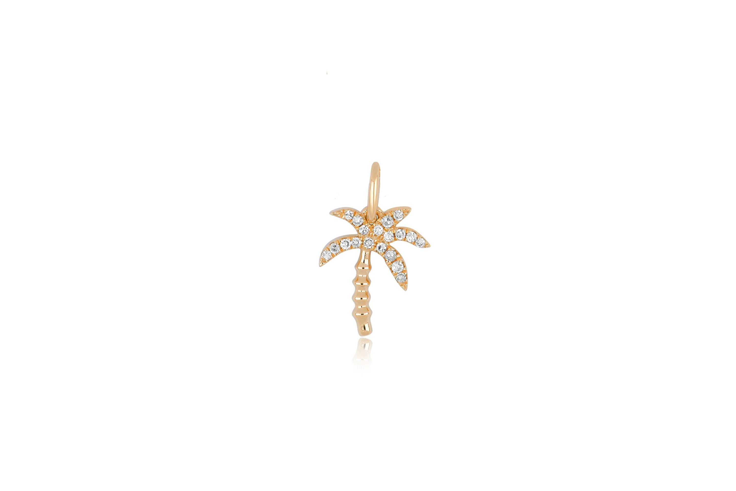 Diamond Palm Tree Charm sold by EF Collection product image thumbnail 2