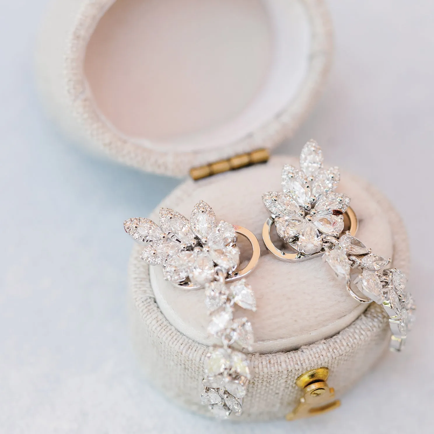 Diamond Pretty Lady Drop Earring sold by EF Collection product image thumbnail 5