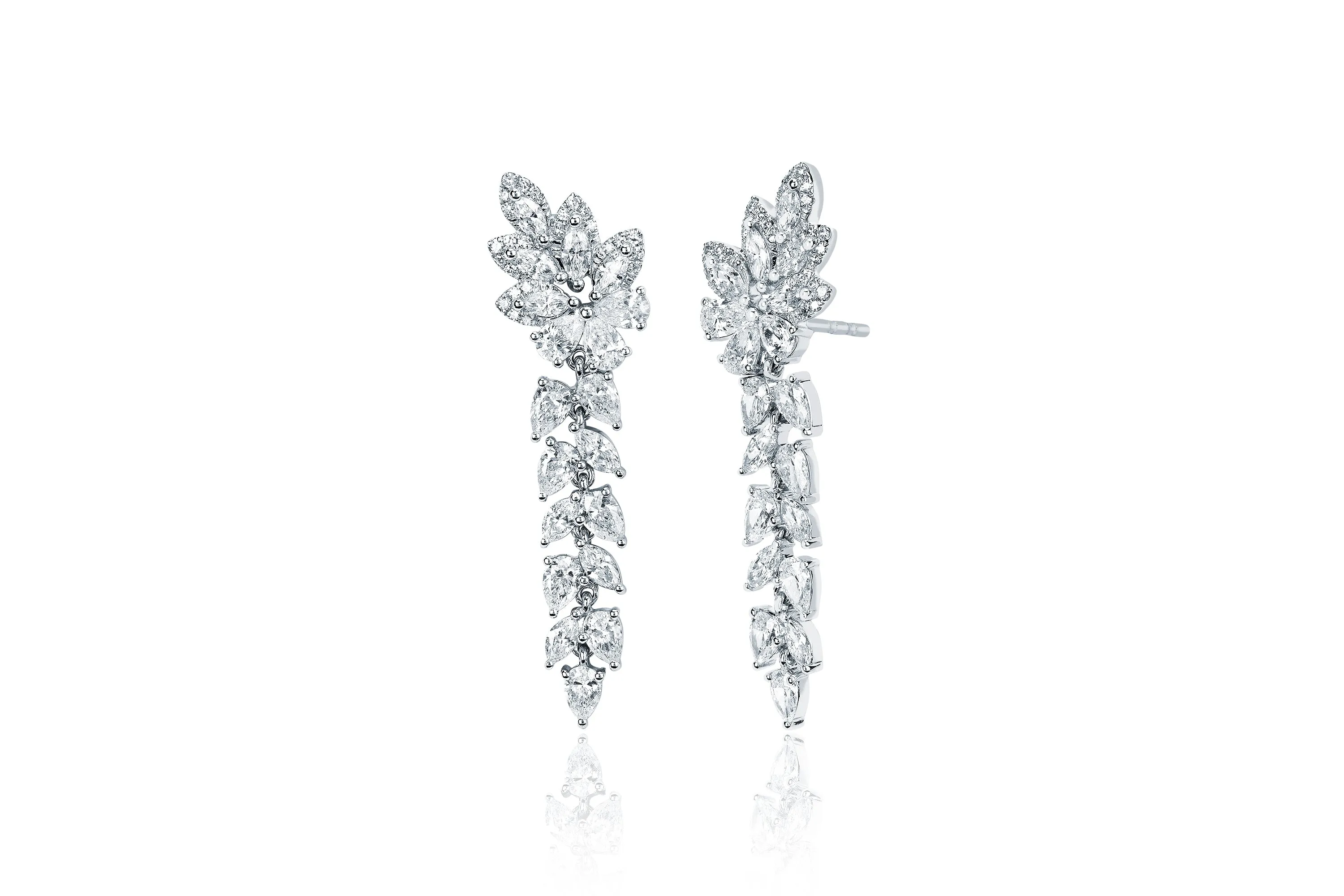 Diamond Pretty Lady Drop Earring sold by EF Collection
