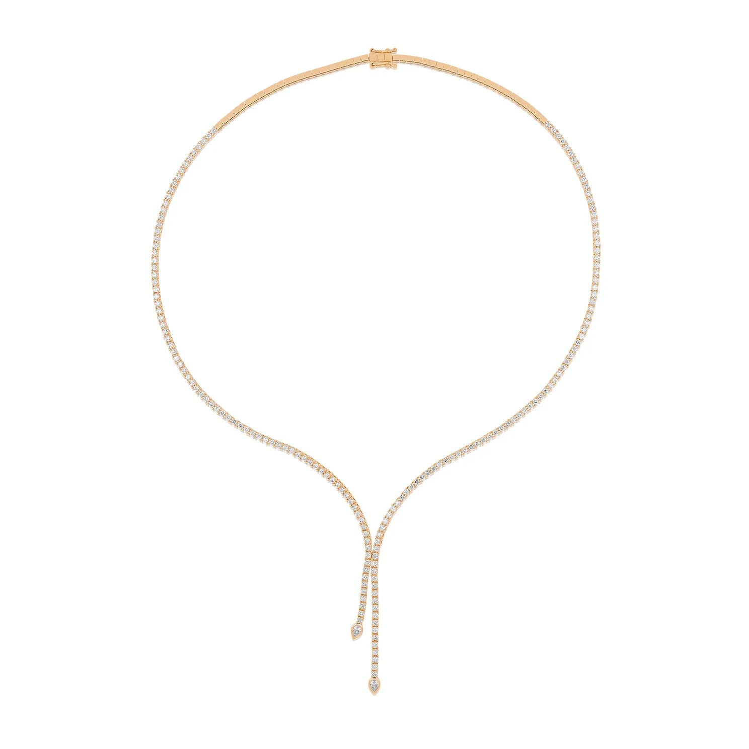 Diamond Lily Necklace sold by EF Collection product image thumbnail 3