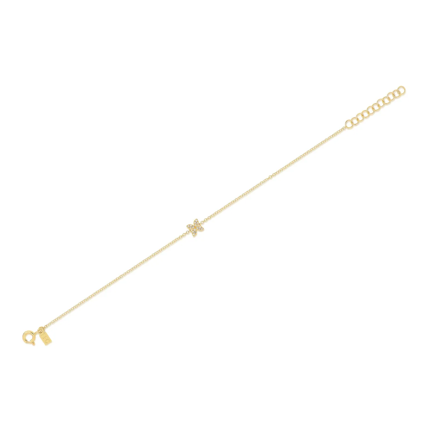 Diamond Blossom Chain Bracelet sold by EF Collection