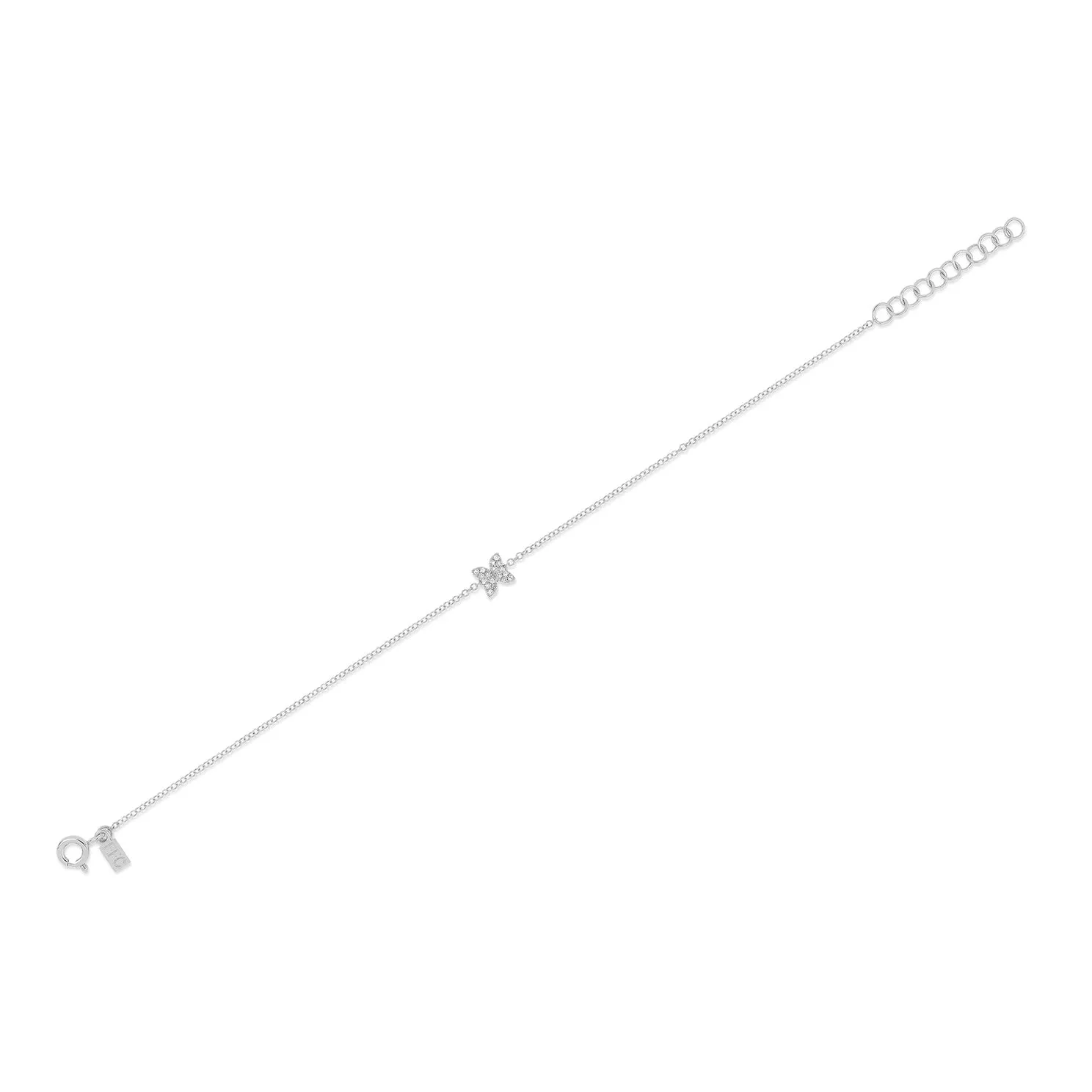 Diamond Blossom Chain Bracelet sold by EF Collection product image thumbnail 4