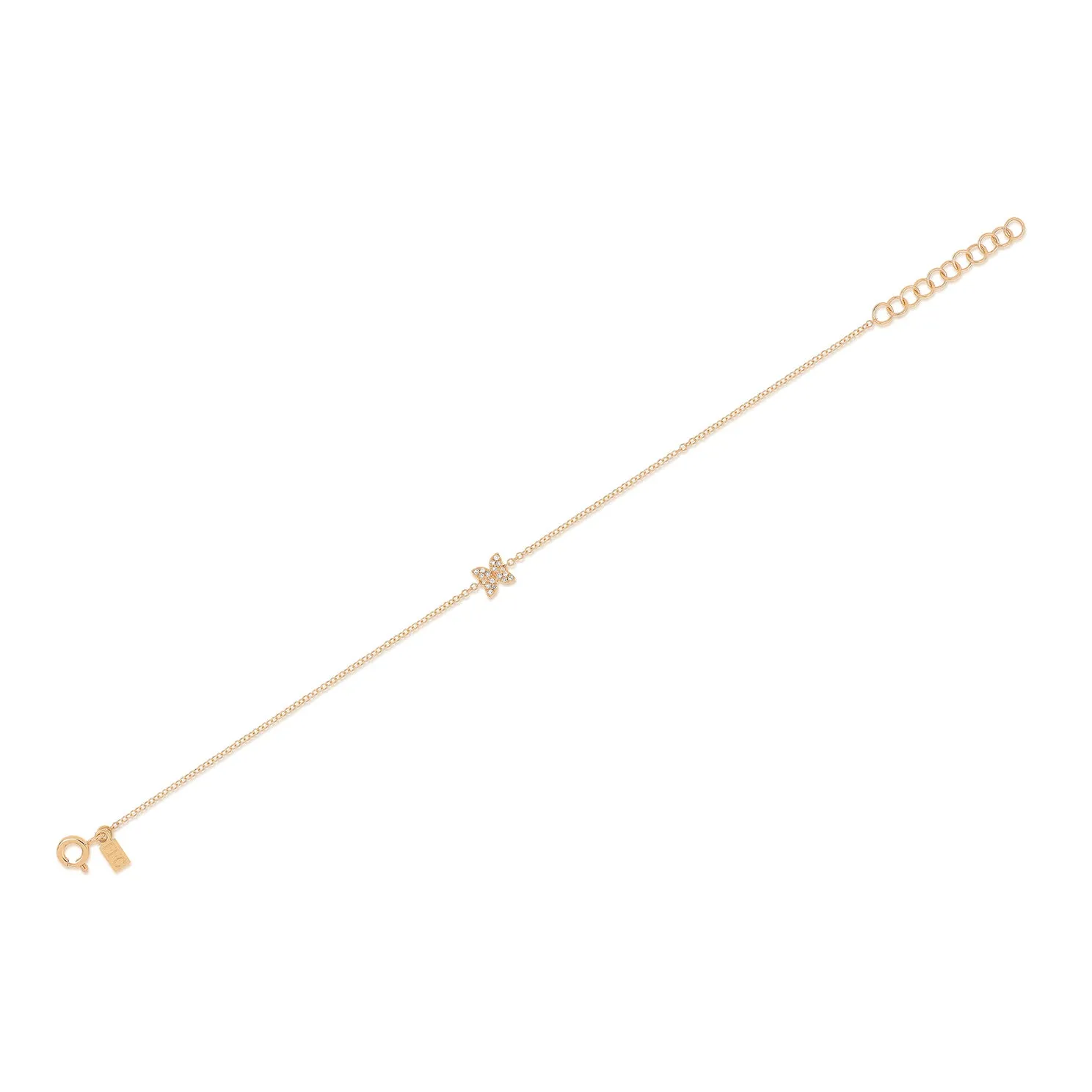 Diamond Blossom Chain Bracelet sold by EF Collection product image thumbnail 3