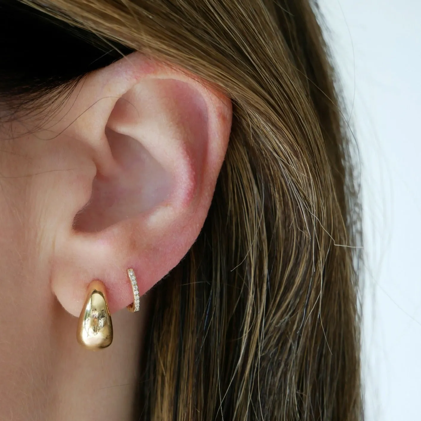 The Statement Huggie Gift Set sold by EF Collection product image thumbnail 2