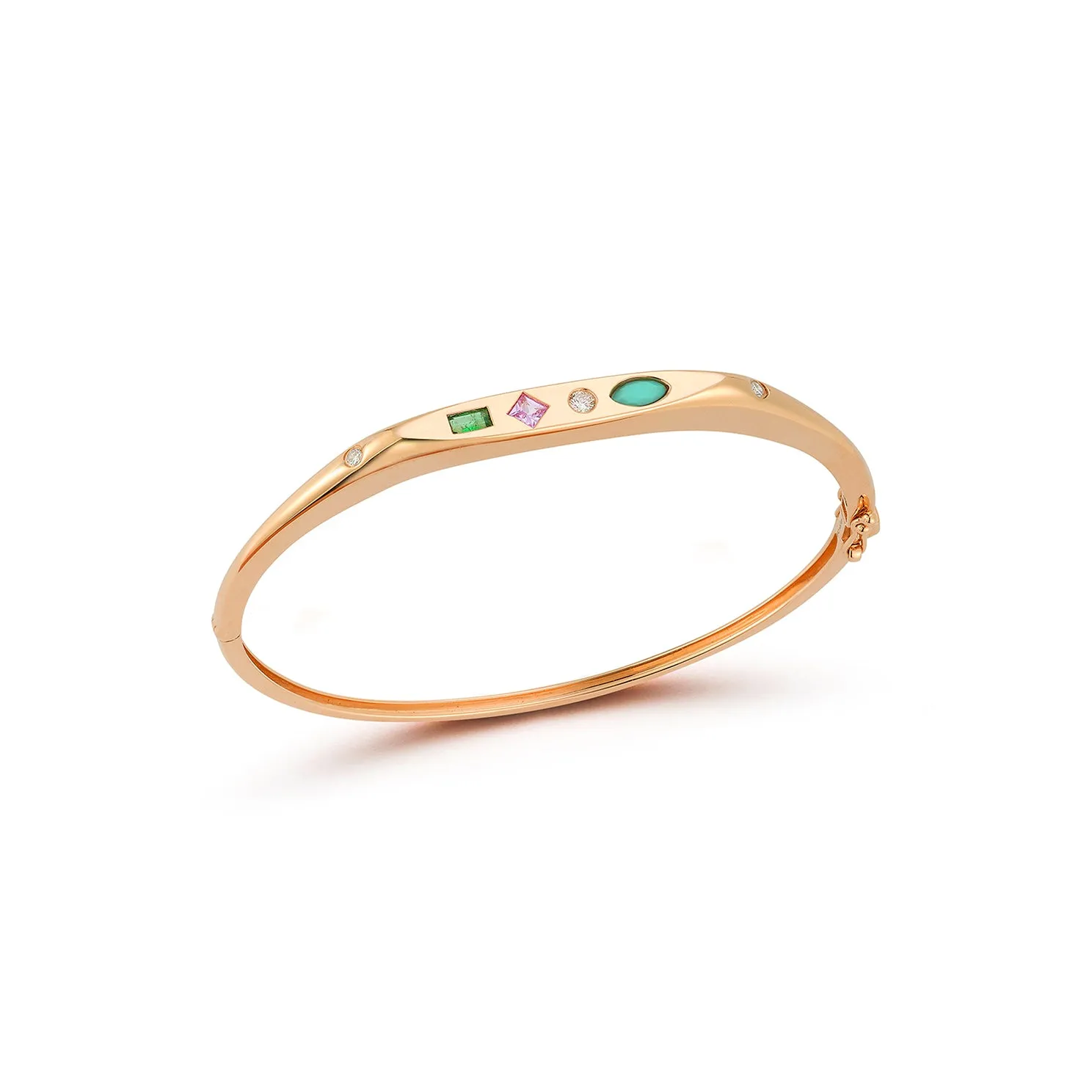 Gold Treasure Bangle sold by EF Collection product image thumbnail 3