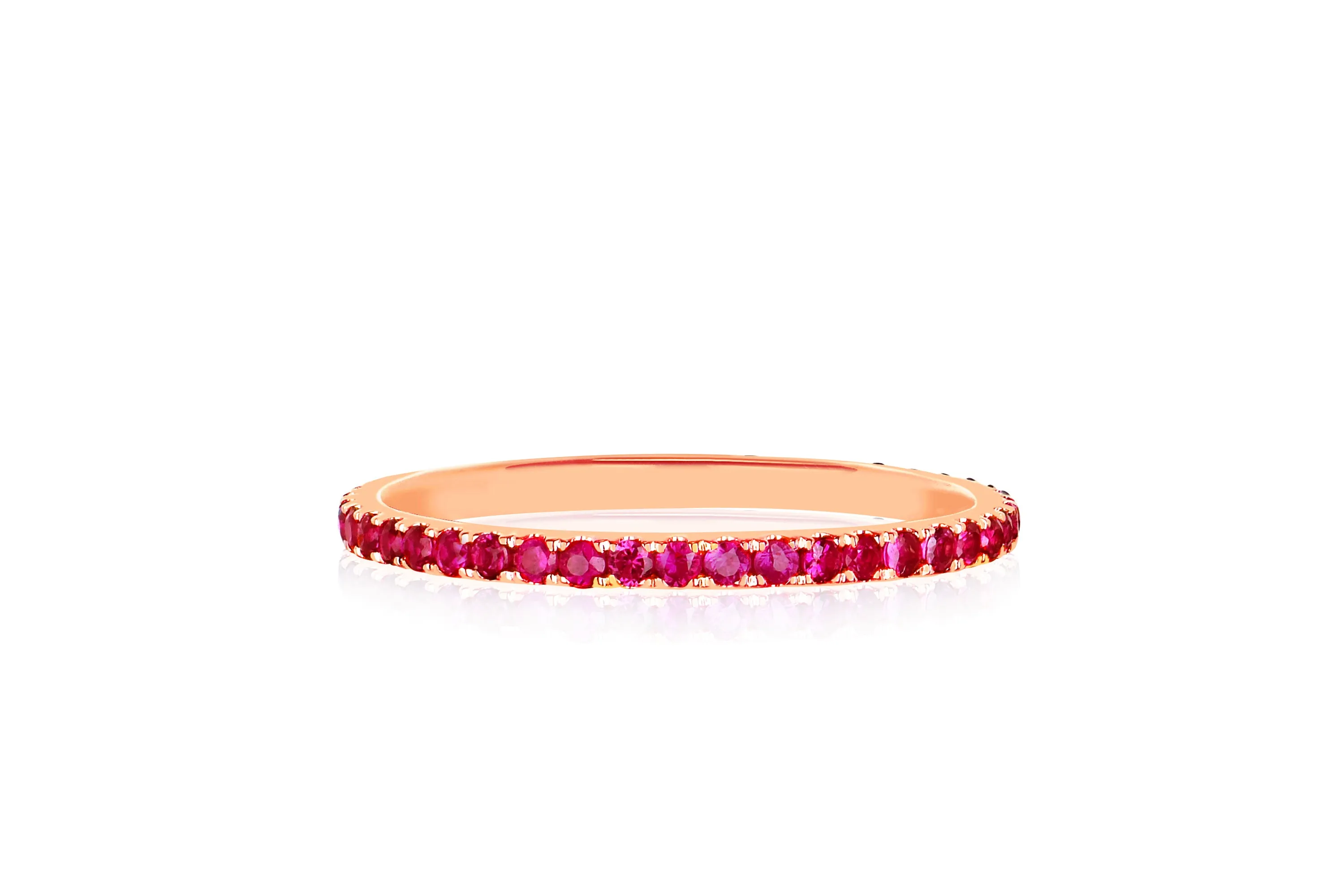 Ruby Eternity Ring sold by EF Collection product image thumbnail 3