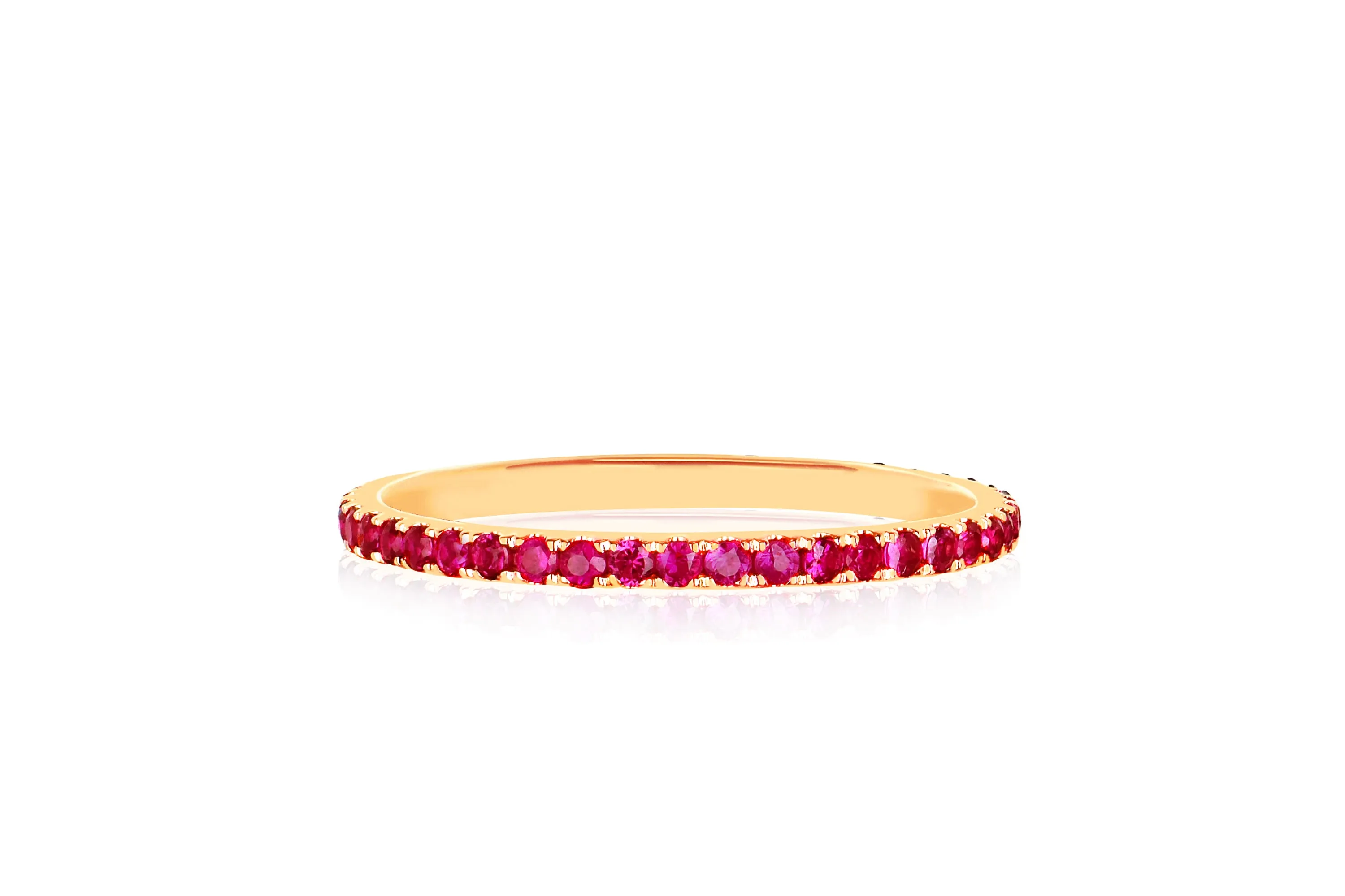 Ruby Eternity Ring sold by EF Collection