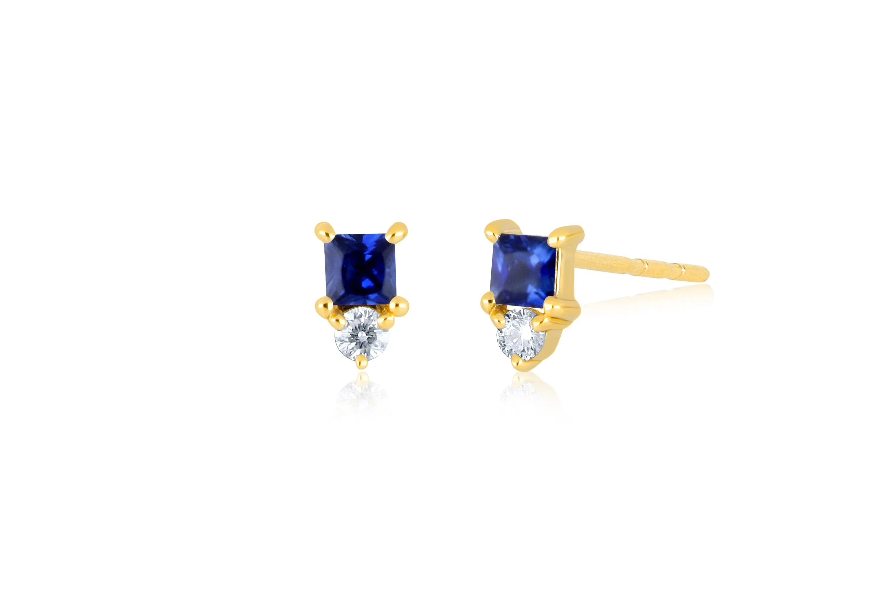 Mini Birthstone Stud Earring sold by EF Collection