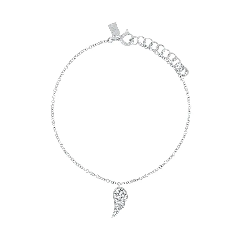 Diamond Angel Wing Bracelet sold by EF Collection product image thumbnail 4