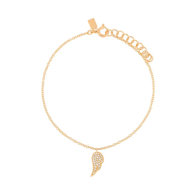 Diamond Angel Wing Bracelet sold by EF Collection product image thumbnail 3