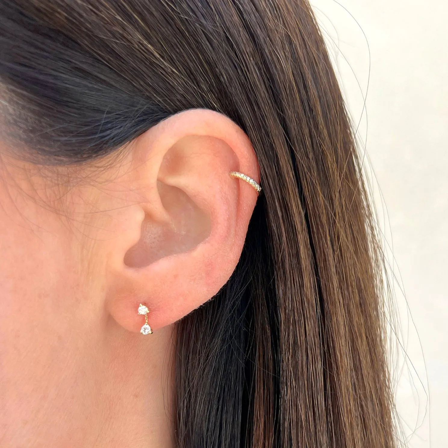 Diamond Cartilage Ear Cuff sold by EF Collection product image thumbnail 5