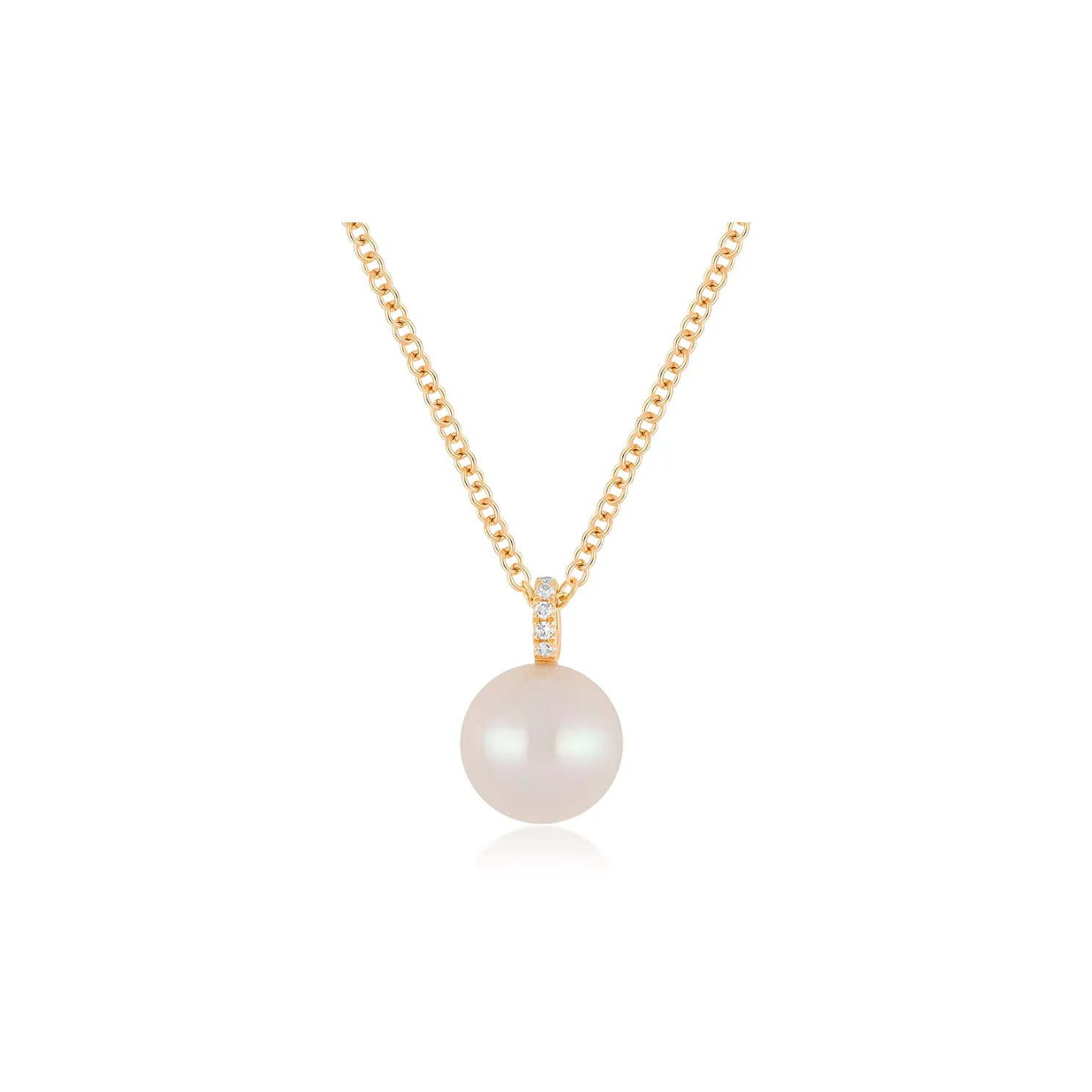 Pearl Ball Drop Necklace sold by EF Collection product image thumbnail 4