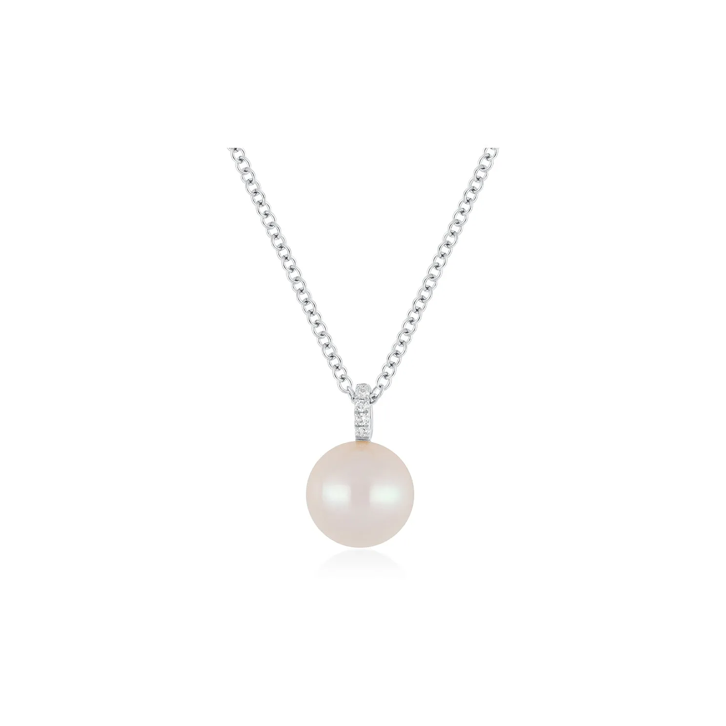 Pearl Ball Drop Necklace sold by EF Collection product image thumbnail 5