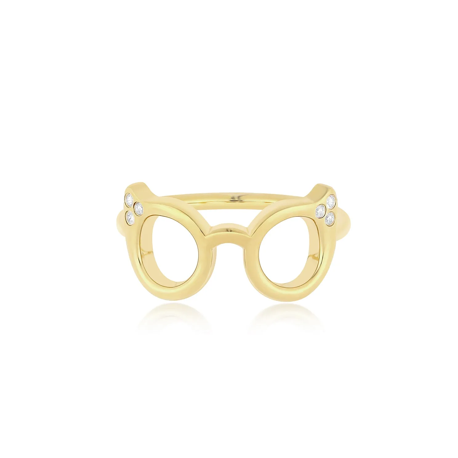 Evan's Sunnies Ring with Diamonds sold by EF Collection