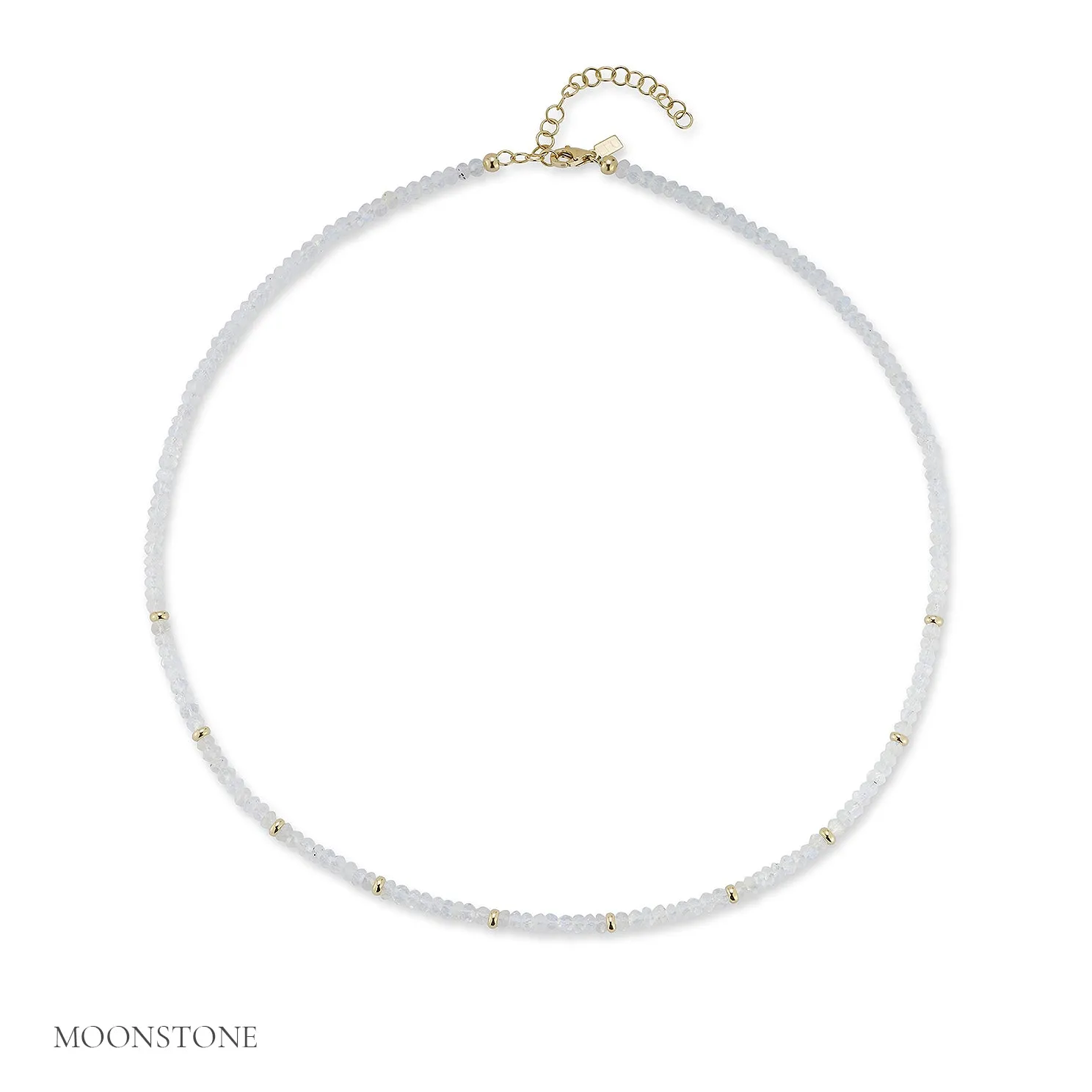 Birthstone Bead Necklace
In Moon Stone sold by EF Collection product image thumbnail 3